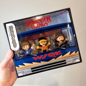 New Little Collector People 3pk Stranger Things Season 5 WSQK Steve Robin Dustin